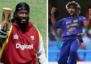 chris gayle lasith malinga choose club over... chris gayle lasith malinga choose club over...