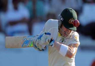 michael clarke batted with broken shoulder in... michael clarke batted with broken shoulder in...