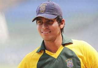 darekar s twin strikes reduce west indies a to 63... darekar s twin strikes reduce west indies a to 63...