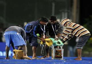 herculean efforts on to dry barabati outfield -... herculean efforts on to dry barabati outfield -...
