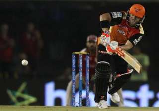 ipl 8 warner hits half century as sunrisers post... ipl 8 warner hits half century as sunrisers post...