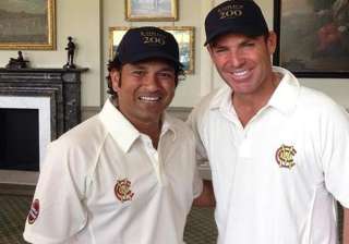 warne sachin to make an exciting announcement... warne sachin to make an exciting announcement...