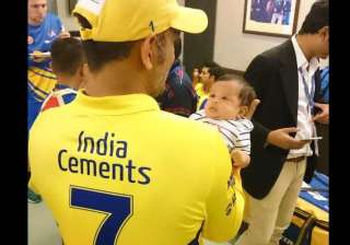 ziva s smile has changed my life ms dhoni - India... ziva s smile has changed my life ms dhoni - India...