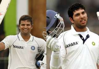 raina or yuvraj dhoni says wait till tuesday... raina or yuvraj dhoni says wait till tuesday...