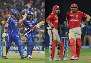 ipl 8 mumbai indians take on kings xi in battle... ipl 8 mumbai indians take on kings xi in battle...