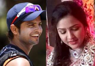 suresh raina to marry priyanka chowdhary today pm... suresh raina to marry priyanka chowdhary today pm...