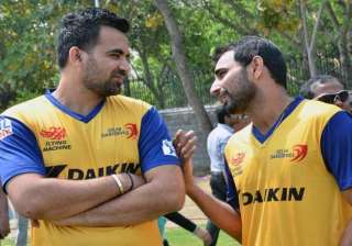 ipl 8 zaheer shami still not fit for selection in... ipl 8 zaheer shami still not fit for selection in...