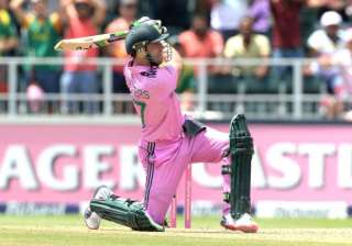 corey anderson congratulates de villers for... corey anderson congratulates de villers for...