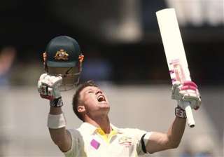 aus vs ind warner s century takes australia to... aus vs ind warner s century takes australia to...