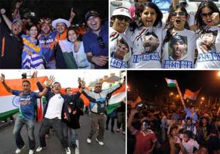 indians celebrate wc win across the world - India... indians celebrate wc win across the world - India...