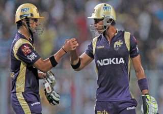 gambhir s kkr beat sehwag s dd by 17 runs - India... gambhir s kkr beat sehwag s dd by 17 runs - India...
