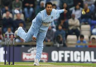 know sachin tendulkar as a bowler - India TV know sachin tendulkar as a bowler - India TV