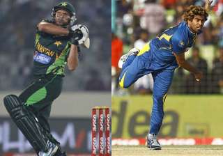 lasith malinga and shahid afridi the two face of... lasith malinga and shahid afridi the two face of...