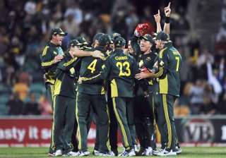 lorgat presents icc odi shield to australia -... lorgat presents icc odi shield to australia -...