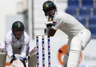 manzoor century propels pakistan to 263 3 and... manzoor century propels pakistan to 263 3 and...