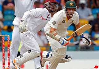 michael hussey stands firm as australia struggle... michael hussey stands firm as australia struggle...