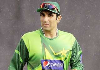 misbah ul haq suspended from galle test - India TV misbah ul haq suspended from galle test - India TV