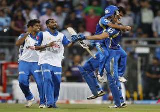 mumbai knock kkr out of ipl set up qualifier ii... mumbai knock kkr out of ipl set up qualifier ii...