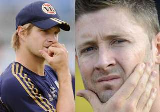 once foe shane watson gets robust tutorial from... once foe shane watson gets robust tutorial from...
