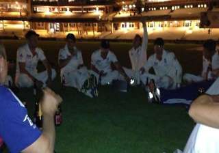 oval officials angry over pitch party in which... oval officials angry over pitch party in which...