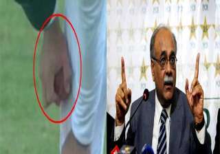 pakistan fume over ball tempering leniency shown... pakistan fume over ball tempering leniency shown...