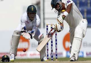 pakistan 155 1 at tea against south africa -... pakistan 155 1 at tea against south africa -...