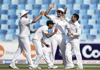 safrica beats pakistan in 2nd test to tie series... safrica beats pakistan in 2nd test to tie series...