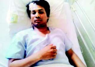 spectators smash stumps on umpire s head in... spectators smash stumps on umpire s head in...