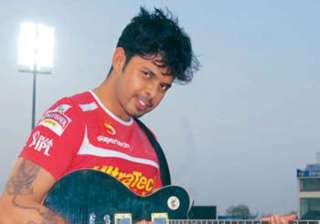 sreesanth to entertain crowds before jaipur ipl... sreesanth to entertain crowds before jaipur ipl...
