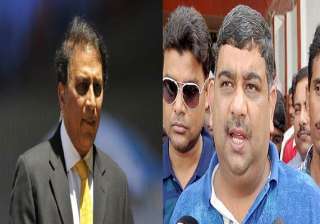 sunil gavaskar briefed on ipl by ranjib biswal. -... sunil gavaskar briefed on ipl by ranjib biswal. -...