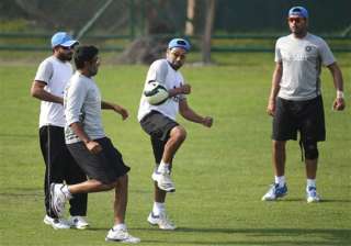team india train in peppy mood - India TV team india train in peppy mood - India TV
