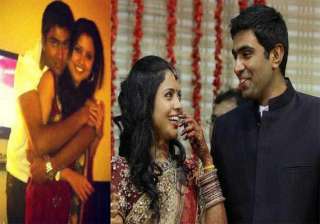 watch pics of ashwin spinning romance with his... watch pics of ashwin spinning romance with his...