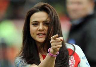 won t sell my stake in xi punjab says preity... won t sell my stake in xi punjab says preity...