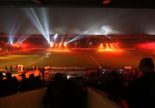 fireworks laser show dazzle at hil opening... fireworks laser show dazzle at hil opening...