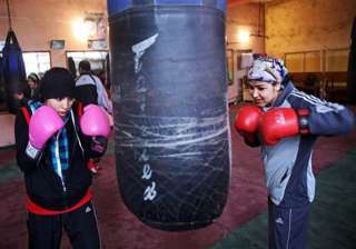 afghan women boxers eye 2016 olympics - India TV afghan women boxers eye 2016 olympics - India TV