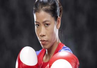 boxer mary kom promises to win gold for india in... boxer mary kom promises to win gold for india in...