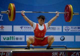 chinese lifter wins women s 53kg gold - India TV chinese lifter wins women s 53kg gold - India TV