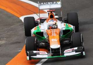 force india drivers deliver season s best finish... force india drivers deliver season s best finish...
