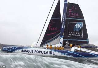 french team breaks world record circumnavigates... french team breaks world record circumnavigates...