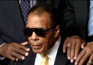 muhammad ali back in hospital for follow up care... muhammad ali back in hospital for follow up care...
