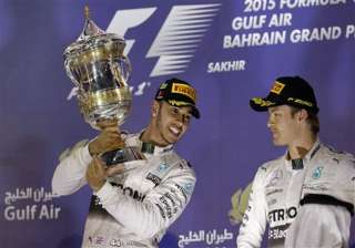 hamilton wins bahrain gp ahead of raikkonen and... hamilton wins bahrain gp ahead of raikkonen and...