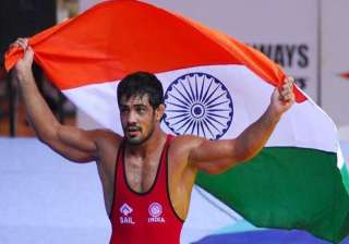 wrestler sushil kumar sets sights on world... wrestler sushil kumar sets sights on world...