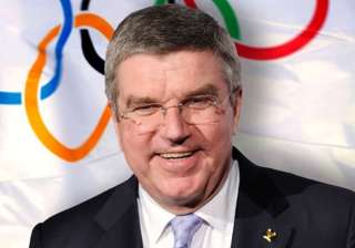 international olympic committee chief to meet pm... international olympic committee chief to meet pm...