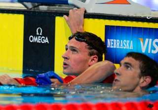 lochte beats phelps in 1st showdown at trials -... lochte beats phelps in 1st showdown at trials -...