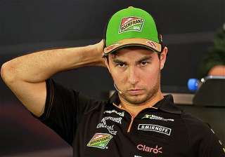 stunning show by sergio perez gives force india... stunning show by sergio perez gives force india...
