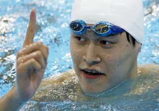 swimmer sun yang claims second gold at worlds -... swimmer sun yang claims second gold at worlds -...