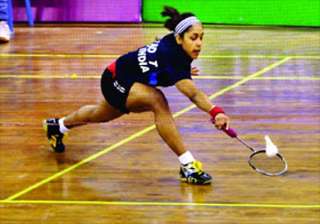 swiss international shuttler tanvi falters in... swiss international shuttler tanvi falters in...