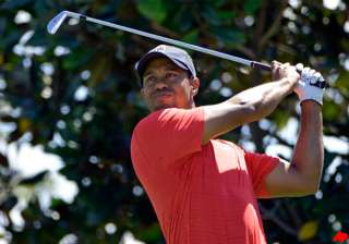 tiger woods confident upon arrival at augusta -... tiger woods confident upon arrival at augusta -...