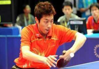 top seed xu xin beats baum in men s tt world cup... top seed xu xin beats baum in men s tt world cup...