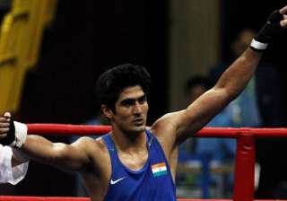 vijender qualifies for london olympics says he s... vijender qualifies for london olympics says he s...